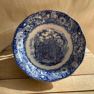 Johnson Bros. Liberty Blue 8" Serving Bowl