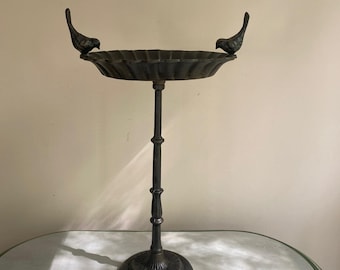 Bird Motif Bird Bath
