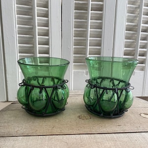 Blown Caged Glassware ( Set of 2 )
