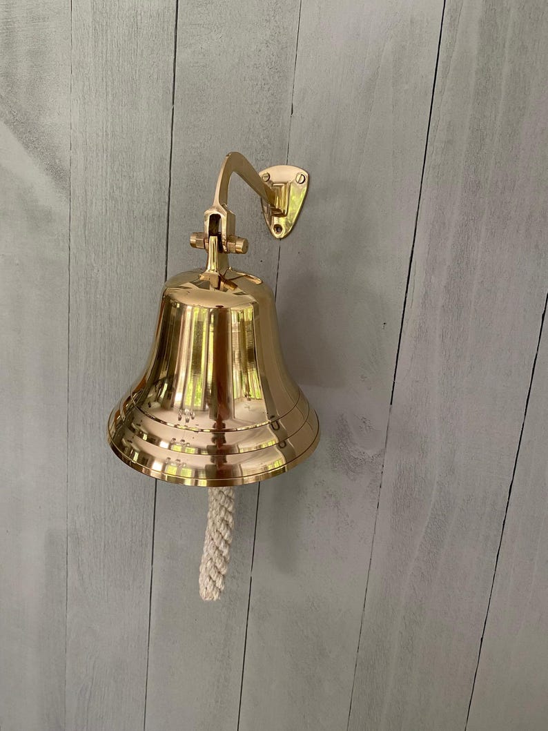 Nautical Solid Brass Ships Bell ~ - Etsy
