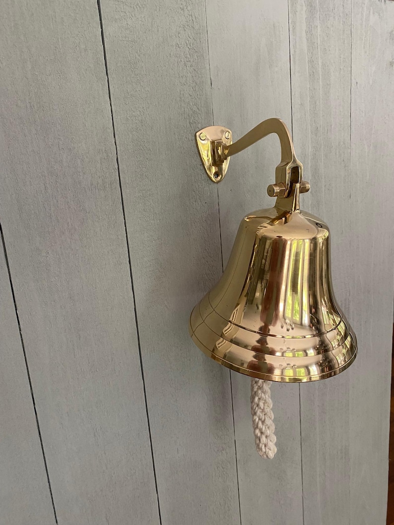 Nautical Solid Brass Ships Bell ~ - Etsy