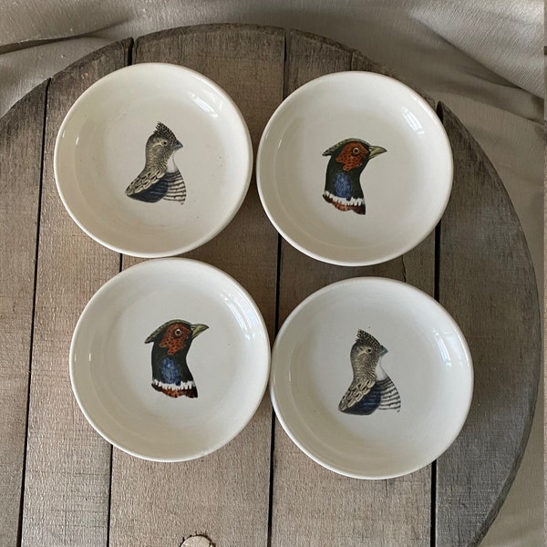 Vintage Hand Painted Tapas Plates