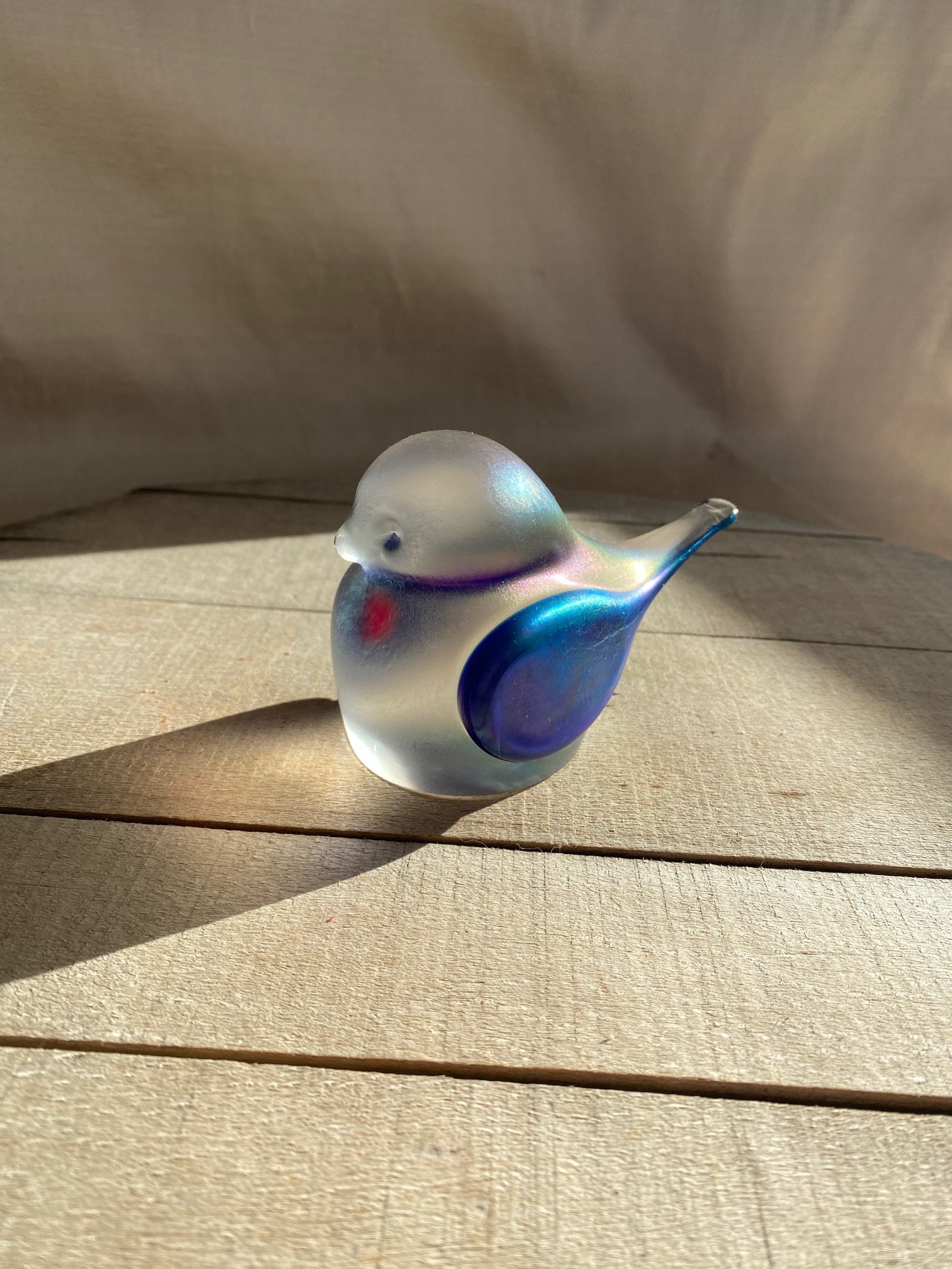 Bluebird of Happiness ~ Vintage Zellique Glass - Etsy