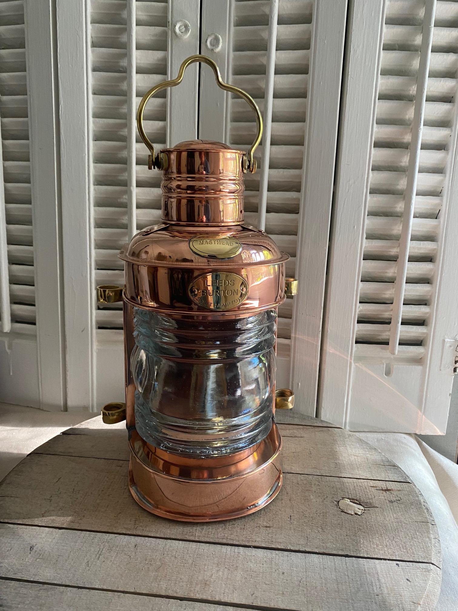 Antique Anchor Lantern - Etsy
