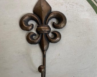Fleur De Lis Wall Hook