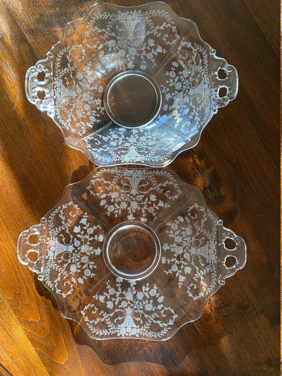 Cambridge Portia Bowl & Under Plate Etsy