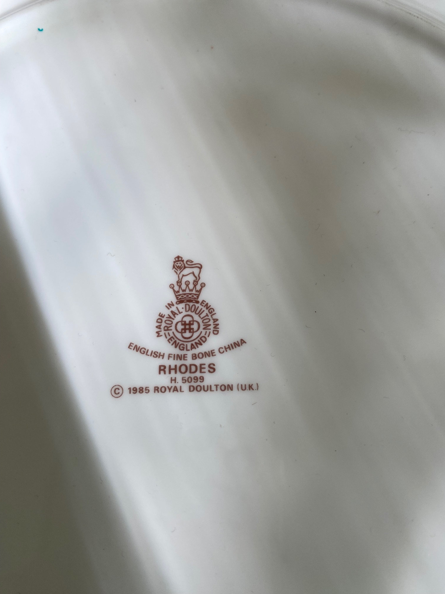 ロイヤルダルトン　Rhodes Salad Plates ~ 