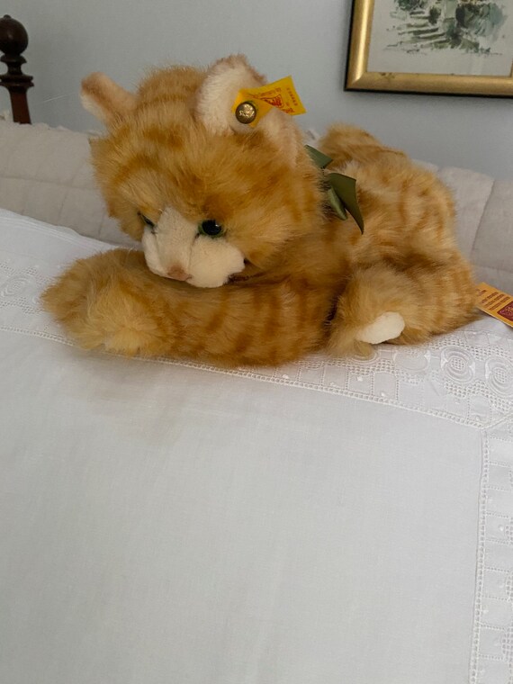 Steiff ginger cat sales