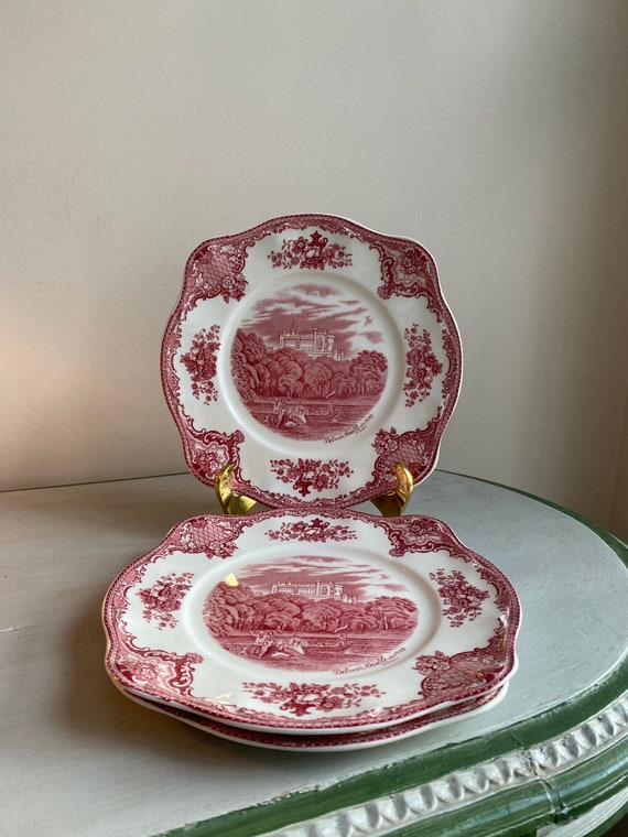 Old Britain Castles Square Plate ~ Johnson Brothers - Etsy