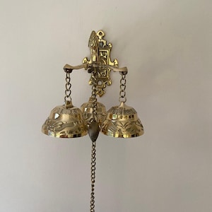 Solid Brass Shopkeeper Bells/ Chime