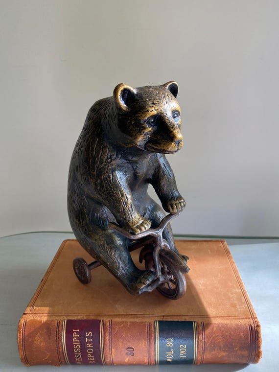 Whimsical Bear on Trike - Etsy
