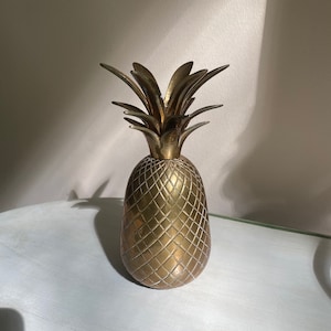 Brass Pineapple Paperweight