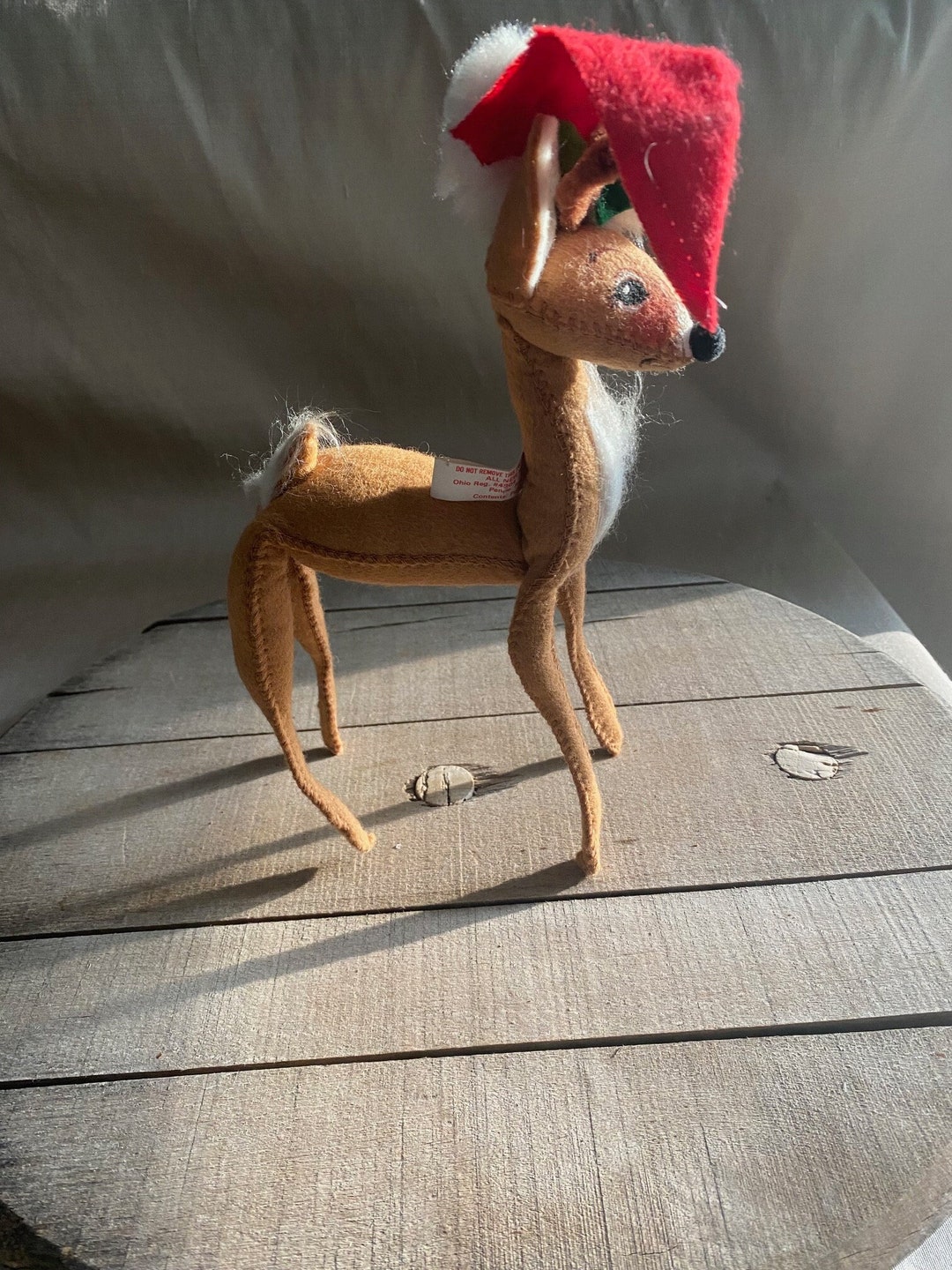 Vintage Annalee Reindeer ~1965 - Etsy
