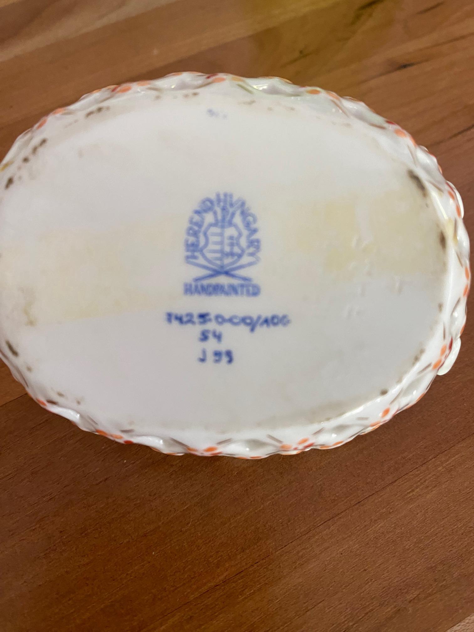 ヘレンドのオープンウィーブバスケット - Etsy 日本