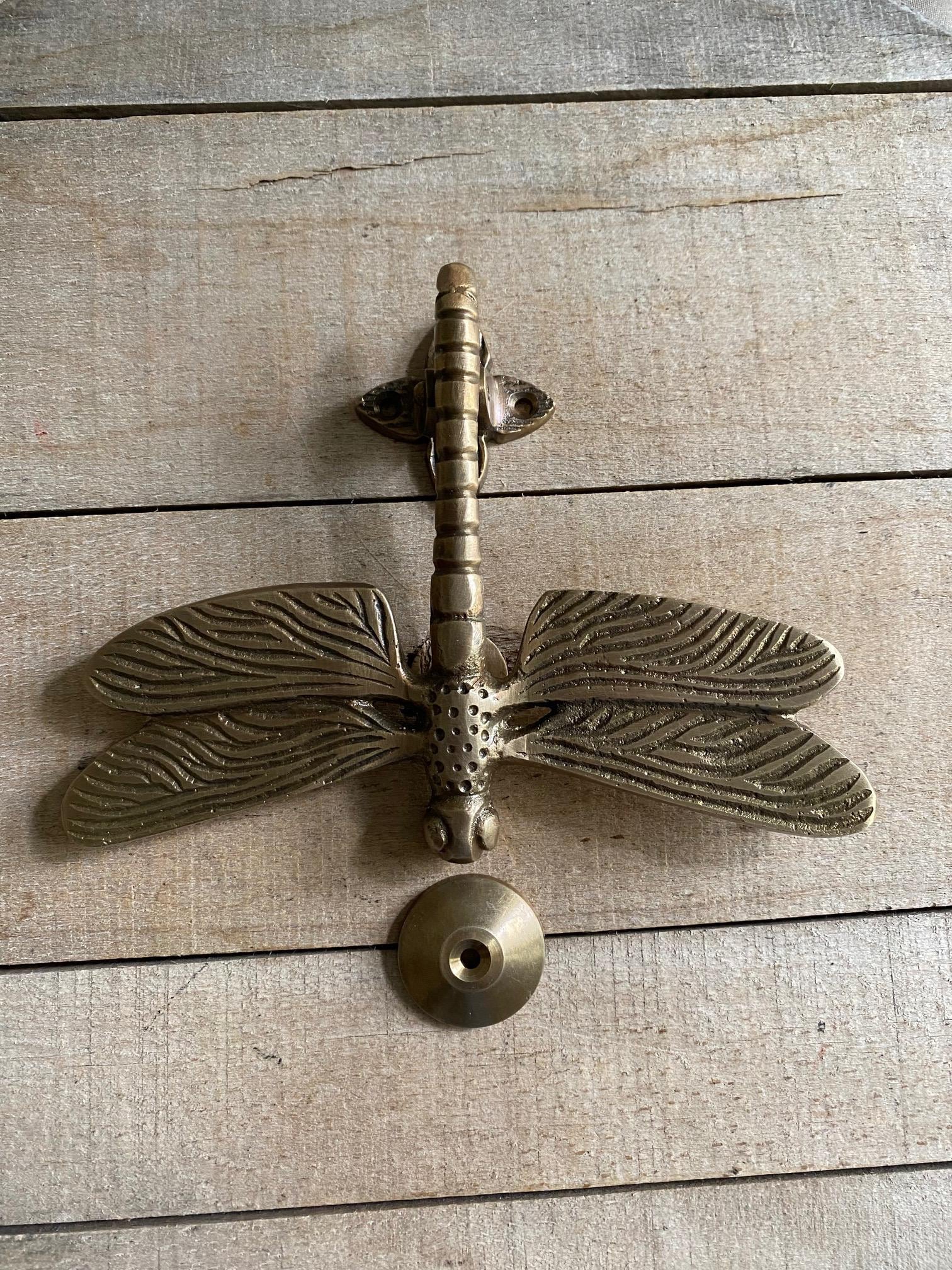 アンティーク真鍮製トンボドアノッカー～ - Etsy 日本