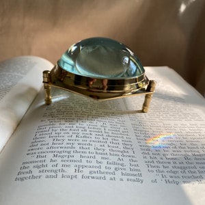 Brass Map Book Magnifier image 3