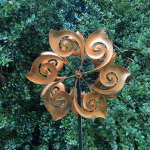 Copper Sun Wind Spinner