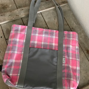 Vintage Shopper/Tote bag Handmade-handmade vintage carry bag