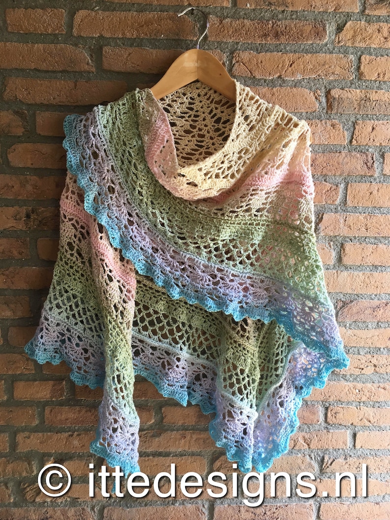 Whirl ShipsScheepjeswol mixed yarn 1 ball for 1 shawl