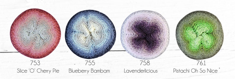 Whirl ShipsScheepjeswol mixed yarn 1 ball for 1 shawl