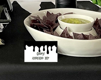 Little Monster Food Labels, Frankenstein Food Tents, We've Created a Monster Baby Shower: Self-Edit with CORJL - INSTANT Download Printable
