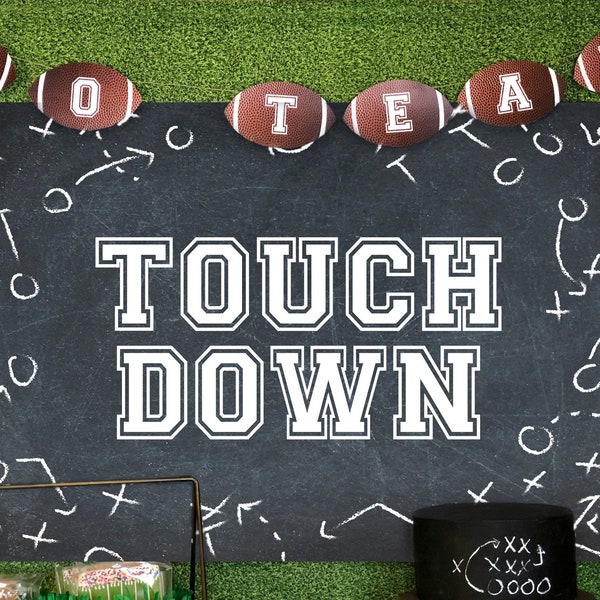 Touchdown Football Backdrop