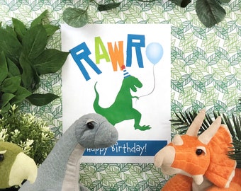 Dinosaur Rawr Welcome Sign, First birthday, T-Rex birthday sign, Dino Party-Saurus, Dinosaur Birthday Sign, Party Decor, INSTANT DOWNLOAD