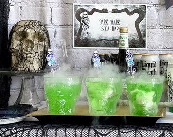 Signos de Voldemort - Paquete gráfico de marca oscura, cumpleaños mágico, fiesta de Halloween, fiesta de mortífagos, bebidas del Señor Oscuro: DESCARGA INSTANTÁNEA