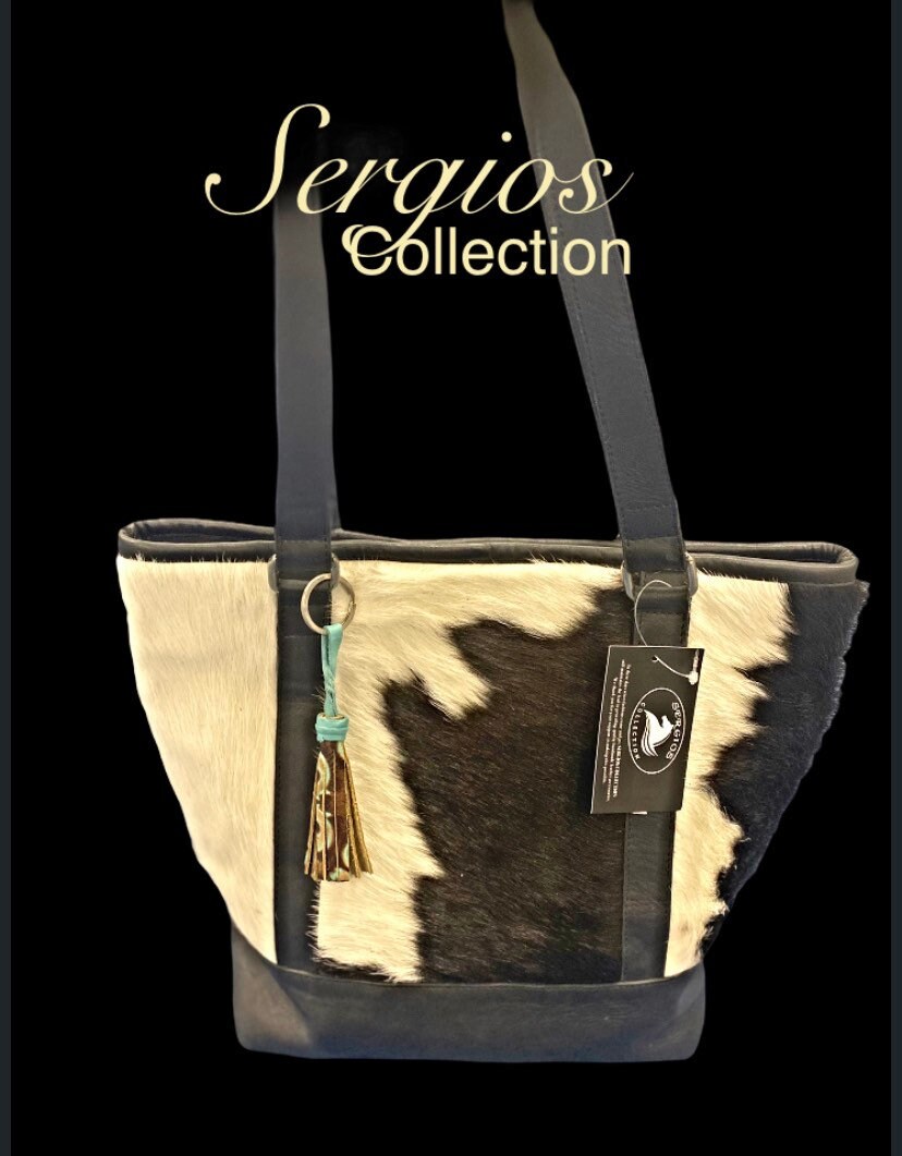 Dallas Cowhide Tote With Concealed Pockets Etsy UK