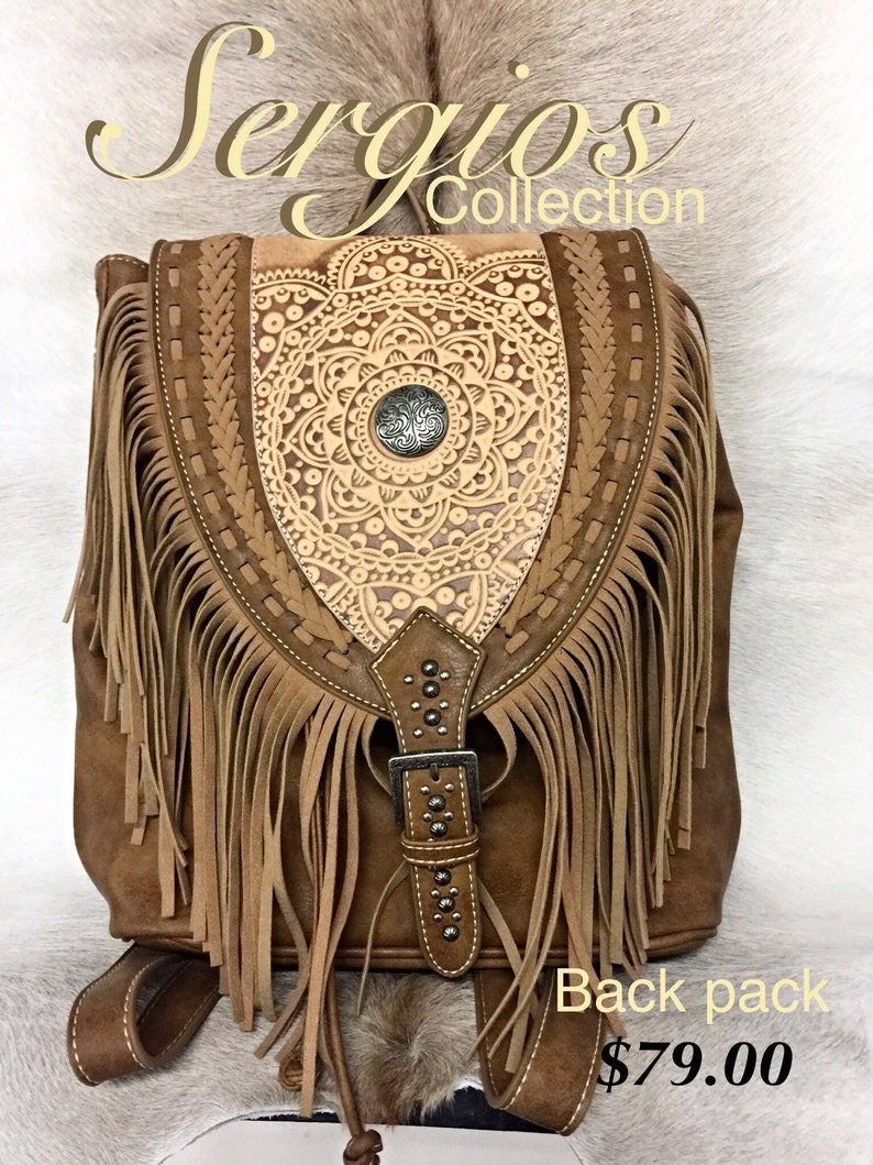 Southwest Fringe Backpack