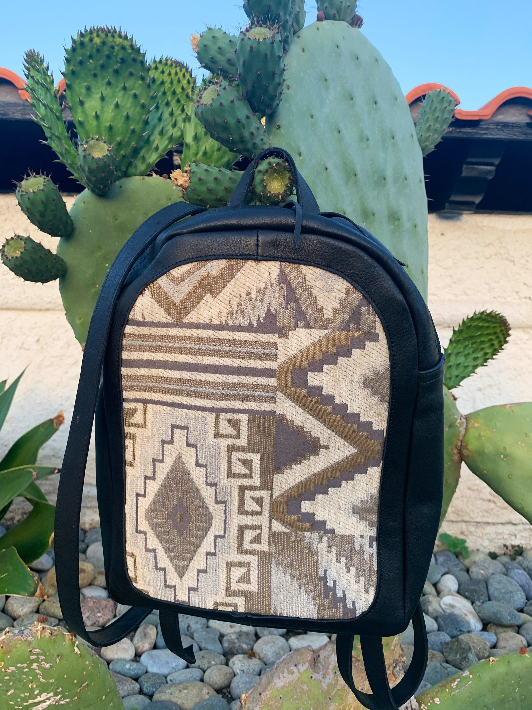 Backpack in 100 Wool Blanket Etsy