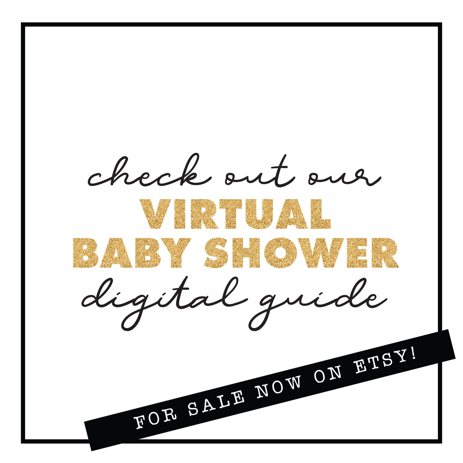 Oh Baby Zoom Background / Virtual Baby Shower / Online Baby Shower