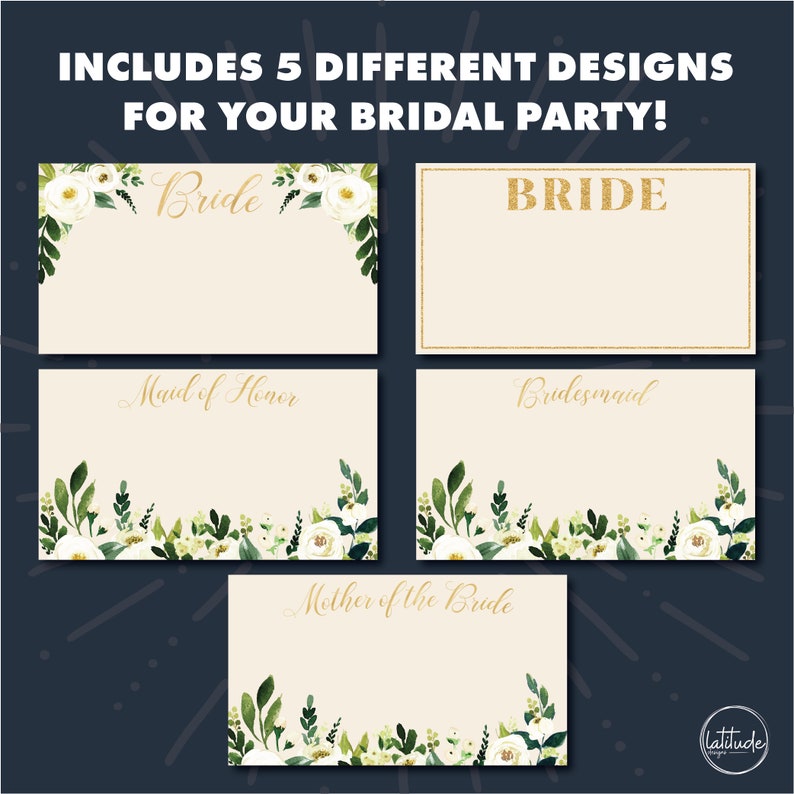 Floral Bridal Party Zoom Background / Virtual Bridal Shower / Etsy