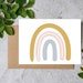 5 Printable Blank Rainbow Cards, Instant Digital Download, Greeting ...