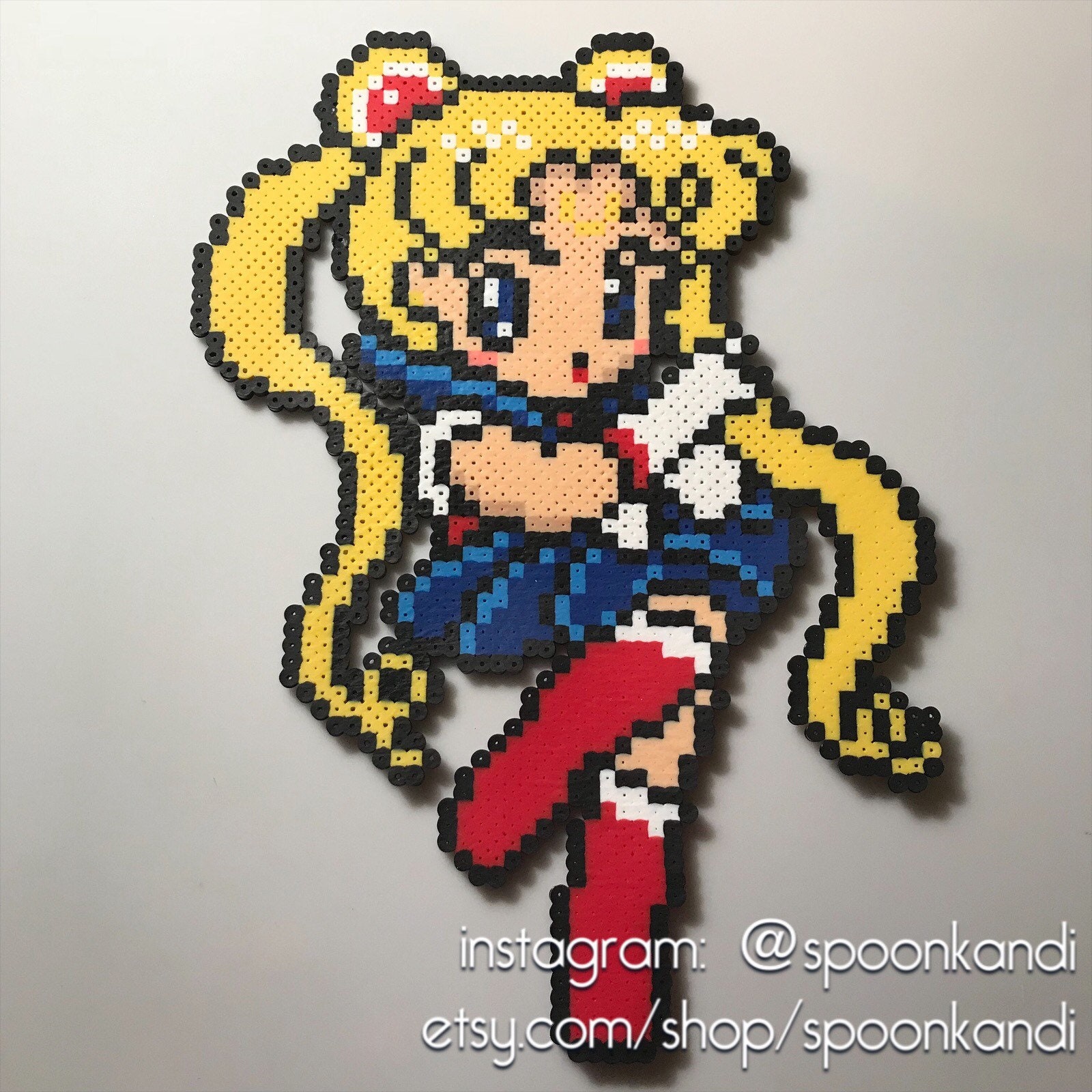 8bit Anime Embarassment Emoticon Perler Bead Pattern  Bead Sprites  Misc Fuse  Bead Patterns