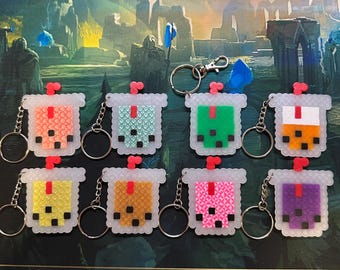 Handmade Boba Keychain – Unique Tea Lover Accessory