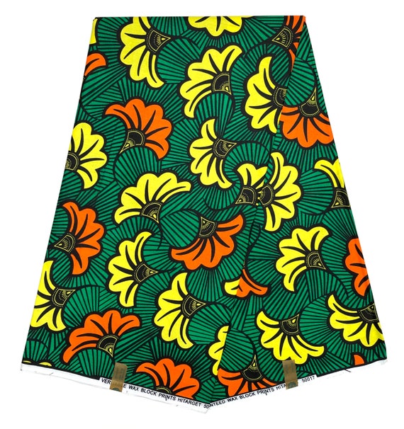 Wax pagne tissu africain collection ORIGINAL HITARGET 100/% pur COTON ////// 6 YARDS