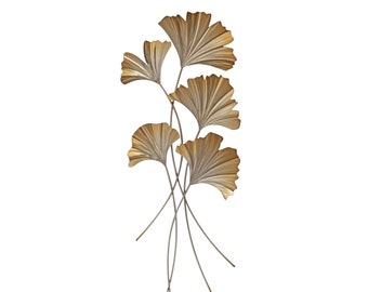 Gingko Leaves Metal Wall Art  CO164