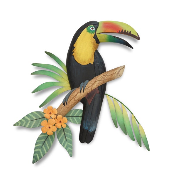 Toucan Wooden Wall Sculpture - CW226