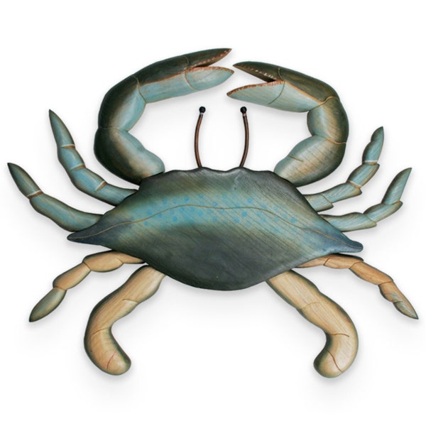 Crab, Wooden Wall Large C162