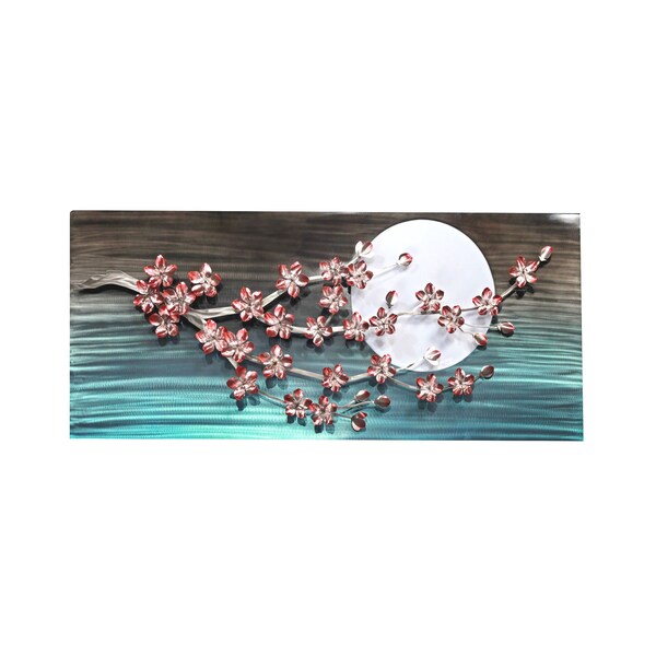 Cherry Blossom Metal Wall Decor - Etsy