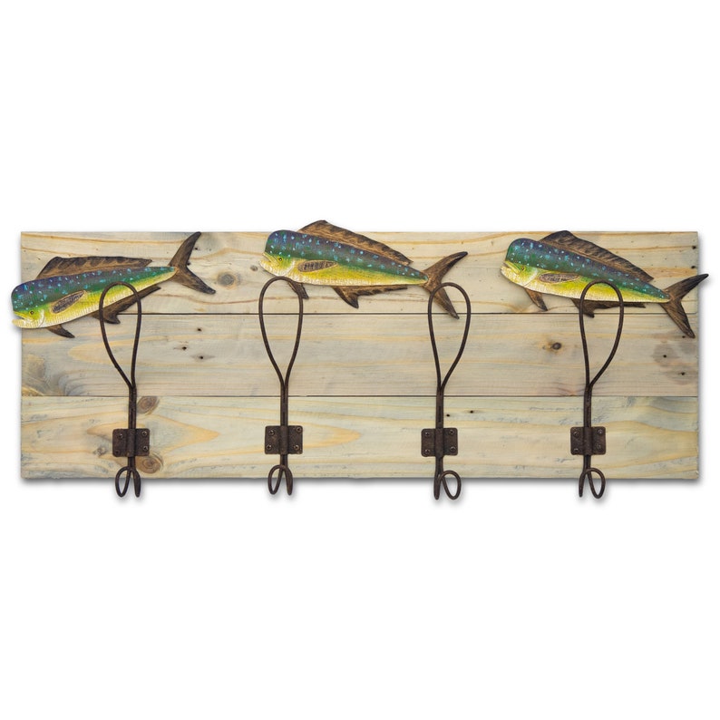 Mahi Mahi Wall Art W/hooks C489 Etsy