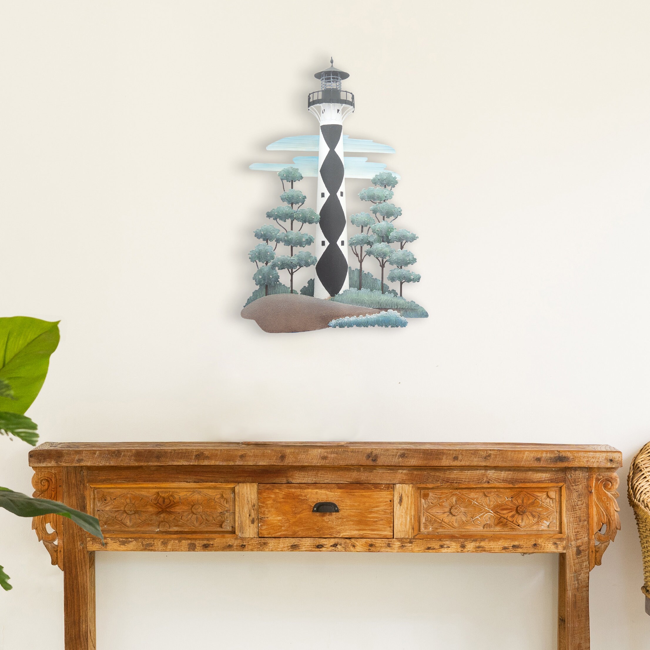 Cape Lookout Lighthouse Metal Wall Art CA789 Etsy