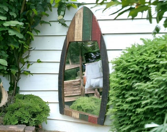 Rustic Wooden Mirror