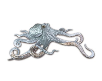 Octopus Metal Wall Art MM183