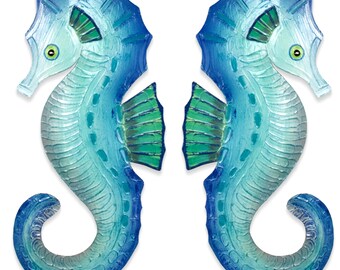 Seahorse Pair Aqua OS112S