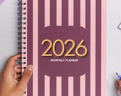 2026 Monthly Planner (January-December) – 12-Month Planner with Top Priorities, To-Do Lists, Appointments & Reminders