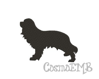 8 Size King Charles Spaniel Embroidery  design Machine Embroidery File - Digital INSTANT DOWNLOAD