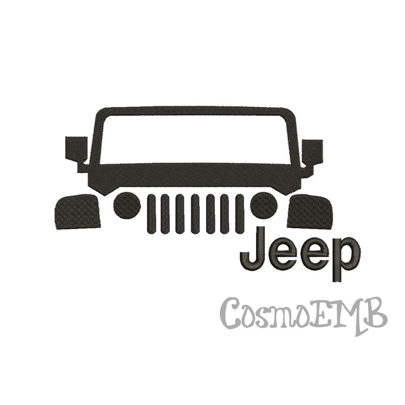 Download 7 Size Jeep Silhouette Embroidery design Machine ...