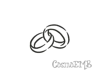 7 Size Ring Embroidery design Machine Machine Embroidery File - Digital INSTANT DOWNLOAD